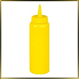 бутылочка 340мл желтая
